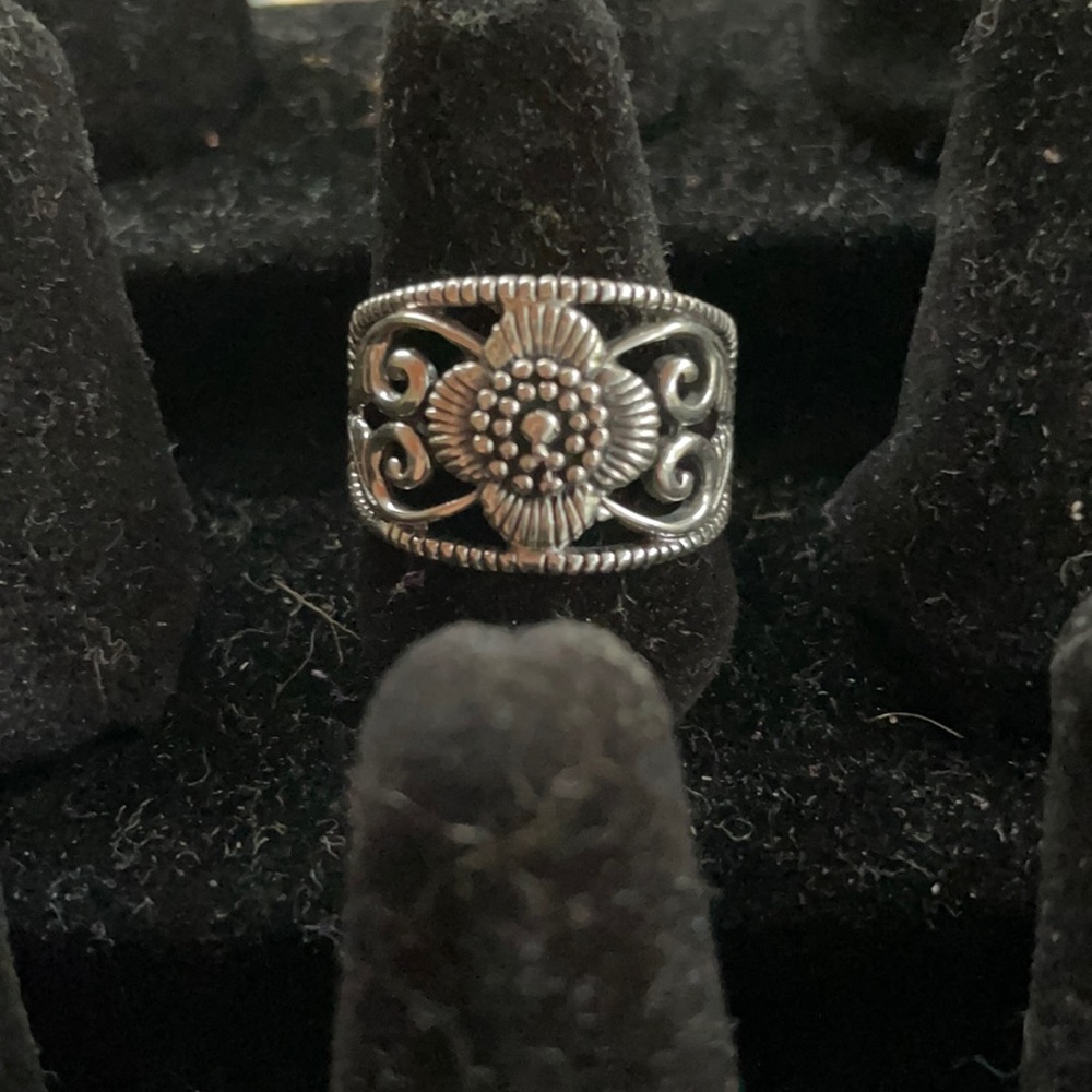 925 stamped silver ring